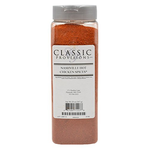 Classic Provisions Spices Nashville Hot Chicken Spice  20 Ounce