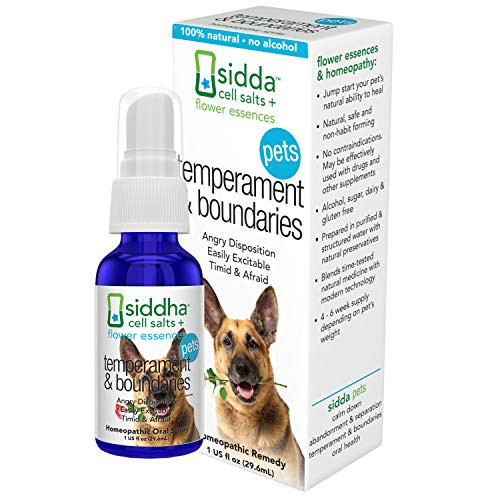 Siddha Remedies Temperament   Boundaries for Pets   Natural Homeopathic Remedy for Dogs  Cats  and Pets   Naturally Helps Animals with Sensitive and Difficult Dispositions   Supports Interconnectivity