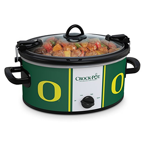 Crock-Pot Oregon Ducks Collegiate 6-Quart Cook & Carry Slow Cooker Crock-Pot Oregon Ducks Collegiate 6-Quart Cook & Carry Slow Cooker