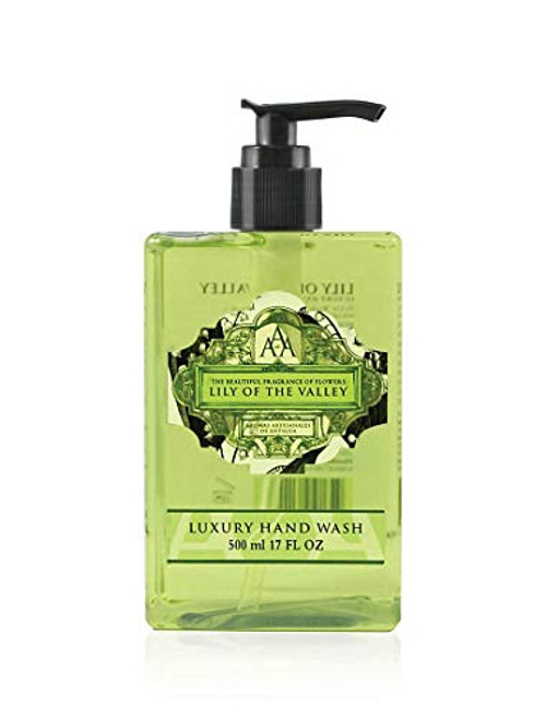 AAA Floral - Lily of the Valley - Luxury Moisturizing Hand Wash  Enriched with Shea Butter - 500 ml - 17 fl oz AAA Floral - Lily of the Valley - Luxury Moisturizing Hand Wash  Enriched with Shea Butter - 500 ml - 17 fl oz