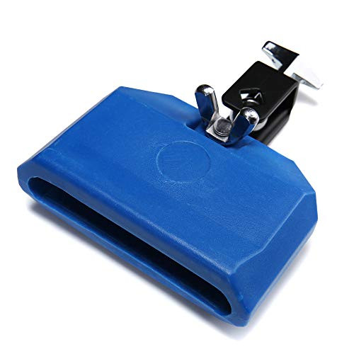 Jam Block  Blue Musical Percussion Block  Latin Drum Instrument  Plastic