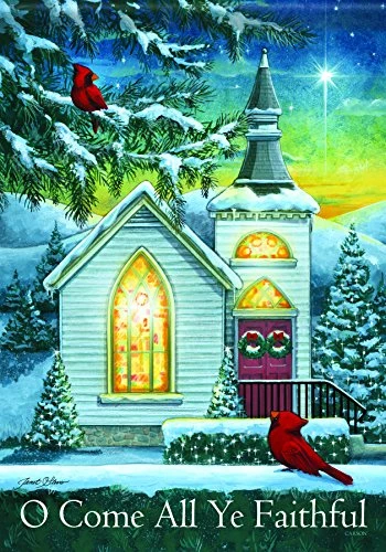 Carson Home Accents Christmas Church Trends Classic Large Flag