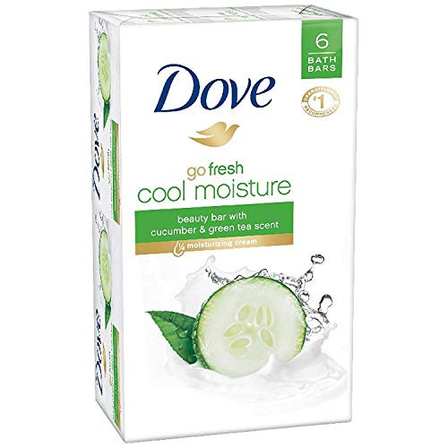 Dove Go Fresh Beauty Bar - Cool Moisture - 4 oz - 6 ct - 2 pk Dove Go Fresh Beauty Bar - Cool Moisture - 4 oz - 6 ct - 2 pk