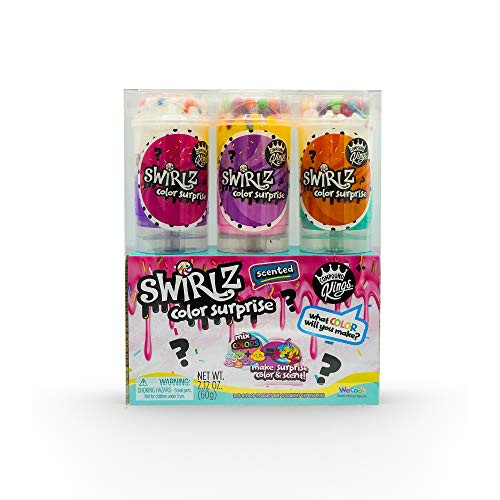 COMPOUND KINGS Butter Swirlz Ice Cream Push Pops 3 Pack Scented Slime  DIY Slime Kit for Kids Non Stick Slime  Non Toxic   Non Drying Sensory Slime Perfect for Sensory Stimulation  Stress Relief