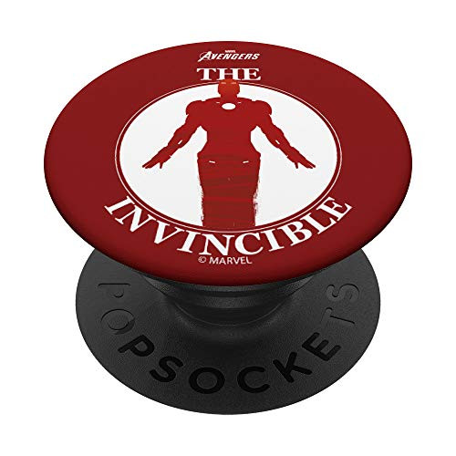 Marvel Avengers The Invincible Silhouette Fill PopSockets Grip and Stand for Phones and Tablets