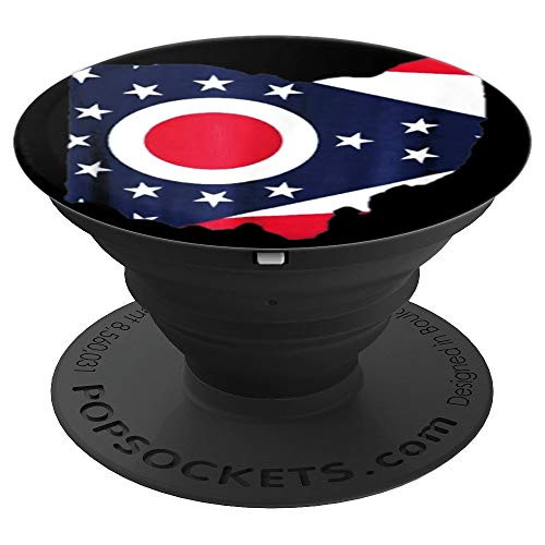 I Love My Ohio Home Design Buckeye State Lovers PopSockets Grip and Stand for Phones and Tablets