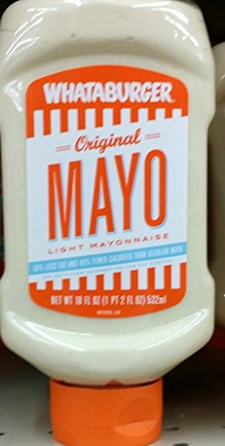 Whataburger Original Mayo 18 Oz Pack of 2