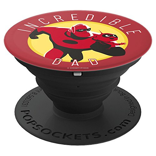 Disney Pixar Incredibles 2 Incredible Dad Classic Poster PopSockets Grip and Stand for Phones and Tablets