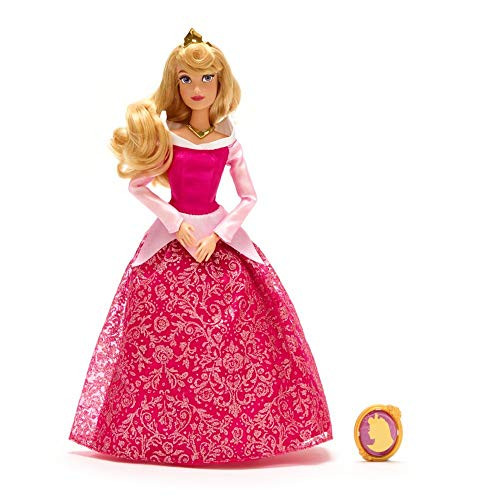 Disney Aurora Classic Doll with Pendant  Sleeping Beauty  11 ½ Inches