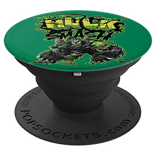 Marvel Hulk Smash Venomized Portrait PopSockets Grip and Stand for Phones and Tablets
