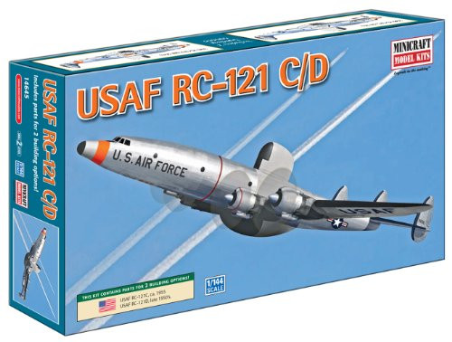 Minicraft RC-121C-D USAF 1-144 Scale with 2 Marking Options