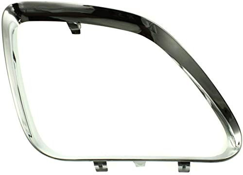 I-Match Auto Parts Right Passenger Side Grille Molding Replacement For 2005-2009 Pontiac G6 GM1200541 104-01908 Chrome