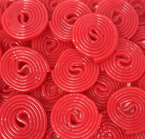 CrazyOutlet Gerrit s Broadway Strawberry Wheels Licorice Candy  Bulk Pack  2 Lbs