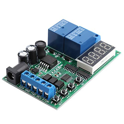 5V - 24V Motor Forward-Reverse Controller Timing Delay Time Cycles Relay Motor Controller Board