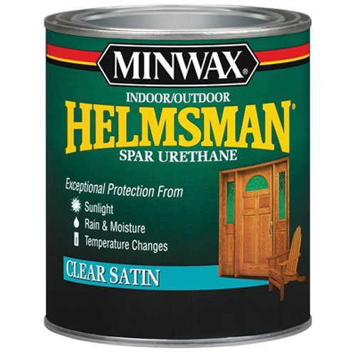 Minwax 63205444 Helmsman Spar Urethane  quart  Satin