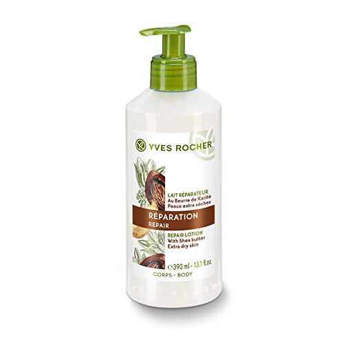 Yves Rocher Nourishing Body Lotion with Organic Shea Butter For Dry and Itchy Skin Dermatologically tested 390 ml Pump-bottle Yves Rocher Nourishing Body Lotion with Organic Shea Butter For Dry and Itchy Skin Dermatologically tested 390 ml Pump-bottle