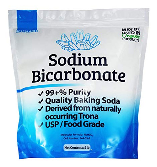 Duda Energy sbc5f USP Pure Sodium Bicarbonate Powder Highest Quality Organic Food Grade ORMI Listed Pure Baking Soda 5 lb- Duda Energy sbc5f USP Pure Sodium Bicarbonate Powder Highest Quality Organic Food Grade ORMI Listed Pure Baking Soda 5 lb-