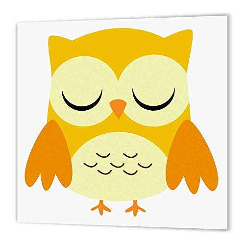 3dRose ht582823 Cute Yellow Owl Iron on Heat Transfer Paper for White Material 10 by 10 3dRose ht582823 Cute Yellow Owl Iron on Heat Transfer Paper for White Material 10 by 10