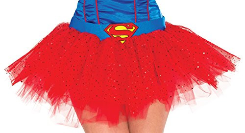 Rubie s Women s DC Comics Supergirl Tutu Skirt  Multi  One Size Rubie s Women s DC Comics Supergirl Tutu Skirt  Multi  One Size