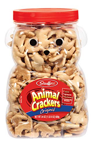 Stauffers Original Animal Crackers 24 oz- Bear Jug 2 Containers Original Version Original Version - PACK OF 2