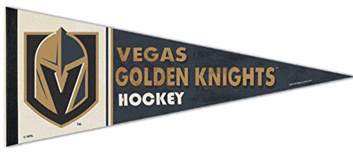 WinCraft NHL Vegas Golden Knights Premium Pennant 12 x 30 inches Felt WinCraft NHL Vegas Golden Knights Premium Pennant 12 x 30 inches Felt