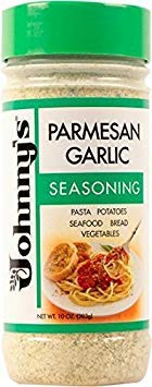 Johnny s Parmesan   Garlic  Pasta Seasoning  10-Ounce Bottles Pack of 2