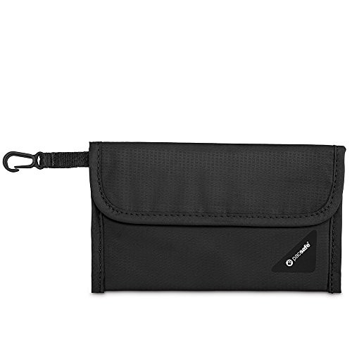 Pacsafe Coversafe V50 Anti-Theft RFID Blocking Passport Protector  Black