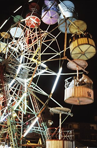 Posterazzi Ferris Wheel At Fairground Poster Print  11 x 17