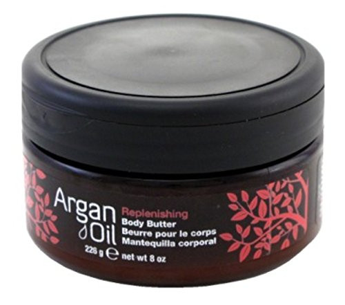 Body Drench Argan Oil Body Butter 8 Ounce Jar 235ml 2 Pack