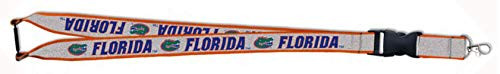 WinCraft Florida Gators Premium Glitter Reflective Lanyard with Both Detachable End and Safety Breakaway WinCraft Florida Gators Premium Glitter Reflective Lanyard with Both Detachable End and Safety Breakaway