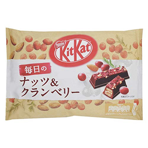 Nestle Japan Kit Kat Daily Nuts   Cranberries 109g 1 bag Japan Import