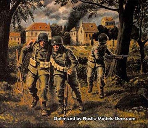 US PARATROOPERS 1944 AIRBORNE WWII 1-35 MASTER BOX 3511