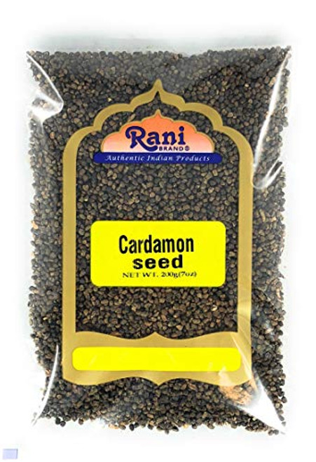 Rani Cardamom Seeds Elachi Indian Spice 7oz 200g ~ All Natural Vegan Gluten Free Ingredients NON-GMO Indian Origin Rani Cardamom Seeds Elachi Indian Spice 7oz 200g ~ All Natural Vegan Gluten Free Ingredients NON-GMO Indian Origin