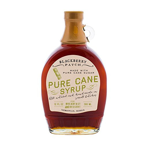 Blackberry Patch Pure Cane Syrup Syrups All Natural Handmade In Small Batches   For breakfast pancakes and waffles or drizzled over fresh fruit 12 fl oz Pure Cane  12 Ounce
