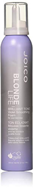 Joico Blonde Life Brilliant Tone Violet Smoothing Foam  6-7-Ounce Joico Blonde Life Brilliant Tone Violet Smoothing Foam  6-7-Ounce