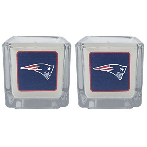 NFL Siskiyou Sports Fan Shop New England Patriots Graphics Candle Set One Size Team Color NFL Siskiyou Sports Fan Shop New England Patriots Graphics Candle Set One Size Team Color