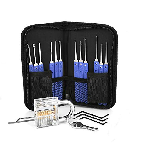 Professional Set Training Kit 17 PCS with Lock Blue?