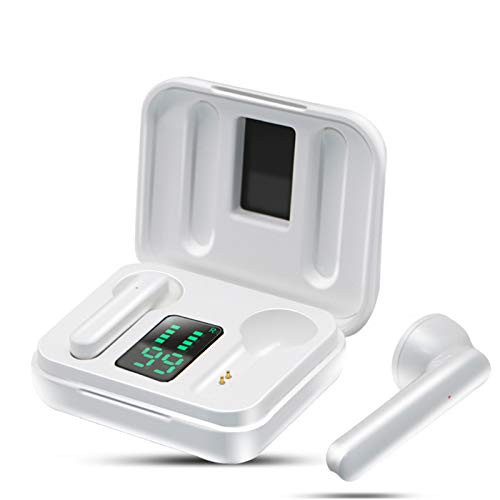 Wireless Earbuds Bluetooth 5-0 Headphones Fast Charging 3D Stereo Earbuds IPX7 Waterproof Sports Headphones Built in Mic Noise Cancelling Headsets for Apple Airpods-Android-iPhone