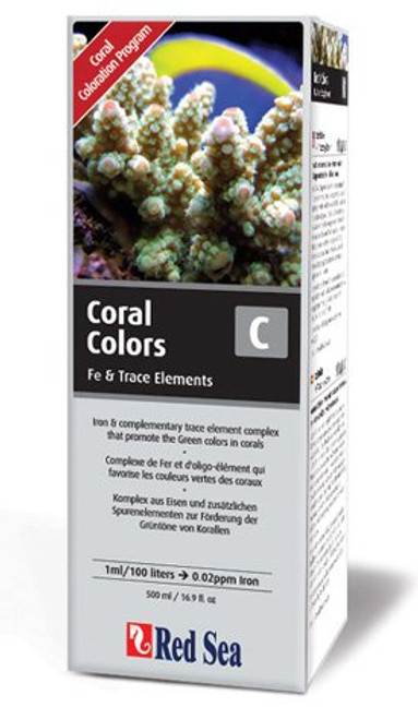 Red Sea Reef Colors C Supplement Iron-Trace Elements - 500ml