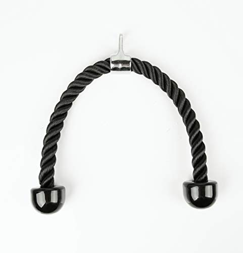 DOHOO Combo Tricep Rope Cable Machine Handle Attachments  Rowing Machine Handle Pull Down Exercise Handles