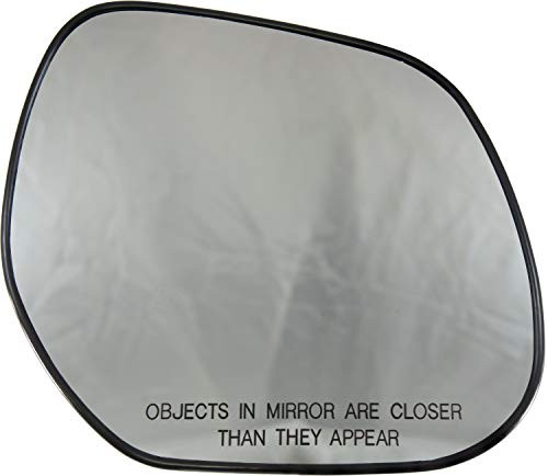 APDTY 67882 Side View Mirror Replacement Glass Fits Right Passenger-Side 2007-2013 Mitsubishi Outlander Models With Heat Replaces OEM 7632A475