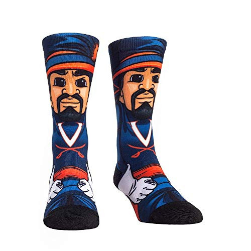 NCAA Super Premium College Fan Socks L-XL Virginia Cavaliers - Mascot NCAA Super Premium College Fan Socks L-XL Virginia Cavaliers - Mascot