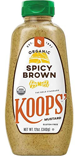 Koops  Organic Spicy Brown  12 oz- Bottle  4-Pack
