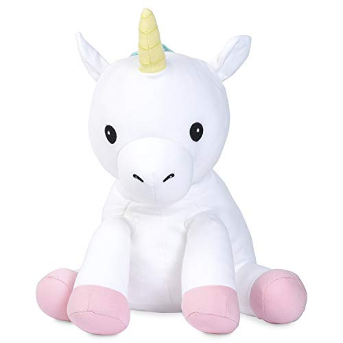Elly Lu Cupcake The Unicorn - Organic Super Soft Stuffed Animal  STEM Toy 8 in