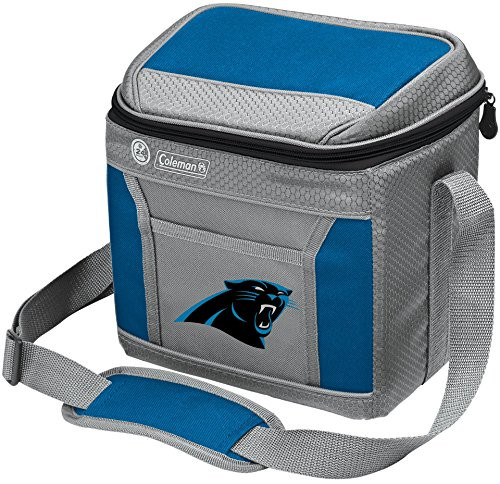 Coleman NFL Soft-Sided Insulated Cooler and Lunch Box Bag 9-Can Capacity Carolina Panthers Coleman NFL Soft-Sided Insulated Cooler and Lunch Box Bag 9-Can Capacity Carolina Panthers