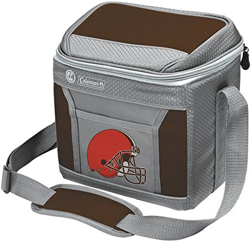 Coleman NFL Soft-Sided Insulated Cooler and Lunch Box Bag 9-Can Capacity Cleveland Browns Coleman NFL Soft-Sided Insulated Cooler and Lunch Box Bag 9-Can Capacity Cleveland Browns