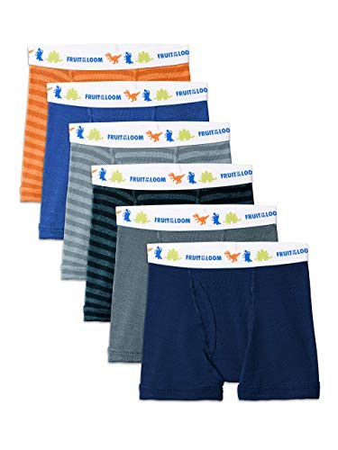 Fruit of the Loom Toddler Boys  Boxer Briefs Assorted  Cotton-7 Pack-Assorted  2T-3T