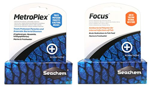 Seachem Aquarium Water Treatment Set - MetroPlex Focus 5g Each by Seachem Seachem Aquarium Water Treatment Set - MetroPlex Focus 5g Each by Seachem