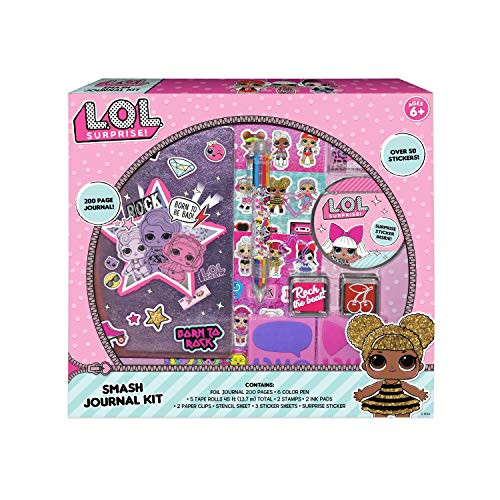 LOL Surprise Diary Kit Smash Journal Scrapbook Set with Stickers
