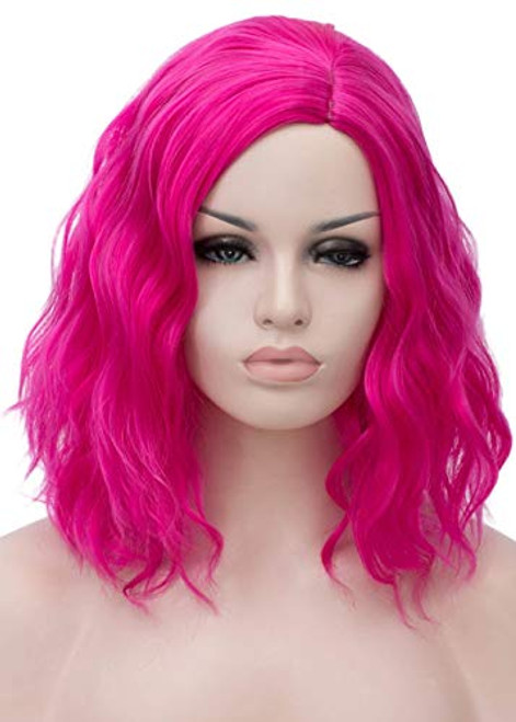 Mildiso Red Wigs for Women Short Curly Wavy Synthetic Hair Wig Cosplay Party Wigs with Wig Cap M004R1 Mildiso Red Wigs for Women Short Curly Wavy Synthetic Hair Wig Cosplay Party Wigs with Wig Cap M004R1